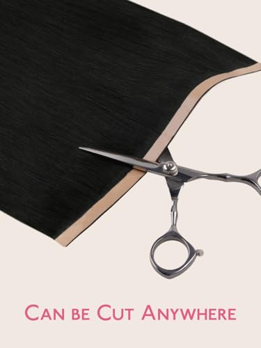 Image of WENNALIFE Multi-Piece Tape in Hair Extensions Human Hair, Tape in Weft