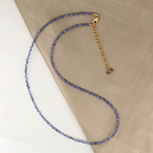 Gempires Handmade Beaded Gemstone Necklace Healing Crystal Choker Jewelry Hypoallergenic 18 Inch Gold Plated Elegant Everyday Wear Jewelry2