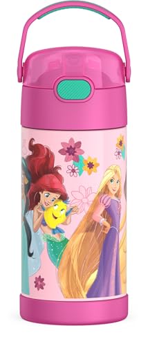 Garrafa térmica infantil Thermos FunTainer, 354 ml, Disney Princess