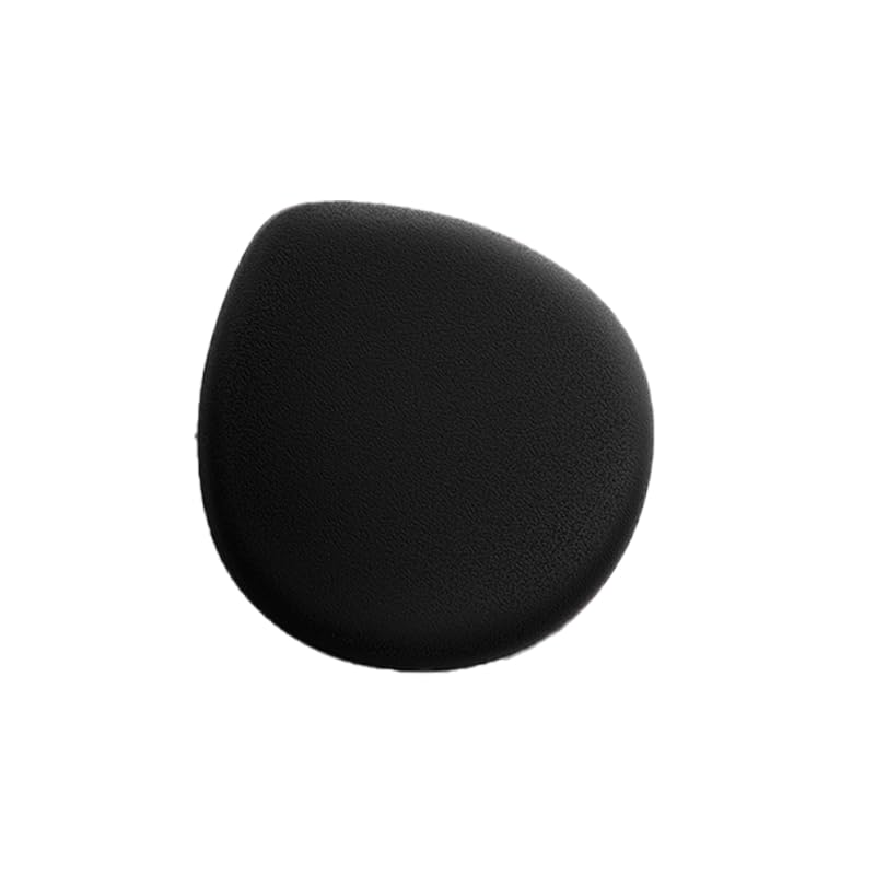 Double-Sided Marshmallow Puff – Ultra-Soft, Non-Absorbing, Wet & Dry Use for Cushion Foundation & Liquid Makeup (Black)
