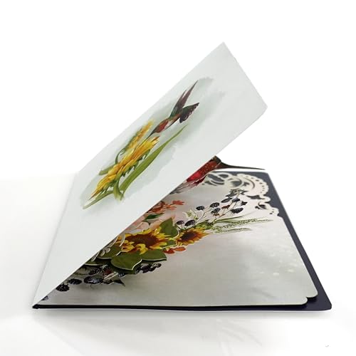 Cut Popup US8-AN144 Cutpopup Hummingbird Birthday Card Pop Up, Mothers Day thumb #8