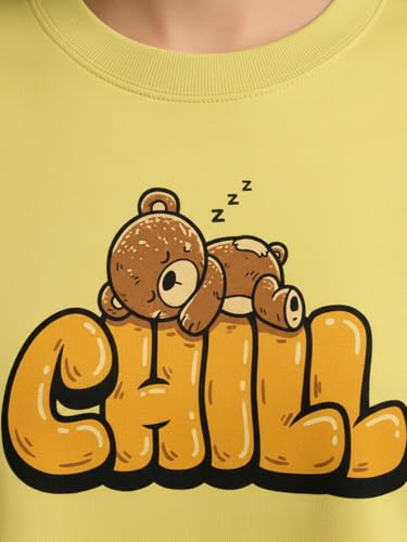 Image of HELLCAT Beige Printed Loose Fit Crew-Neck Crop T-Shirt for Women