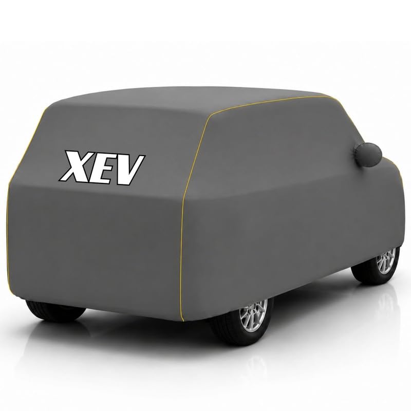 Image of Back-Boo Heavy Waterproof XEV Car Cover | Polyester Car Body Covers for Rain & Sun | UV Protection, Dustproof, Scratch Resistant, Windproof, Heat Resistant, Custom Fit - (Grey)