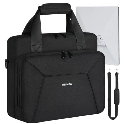 MRINCA Starlink Mini Carrying Case with Tripod Storage - Portable Travel Bag for Satellite Dish & Accessories, Fits Laptop, iPad, Power Adapter, Cables - Durable Camping RV Business Carrier