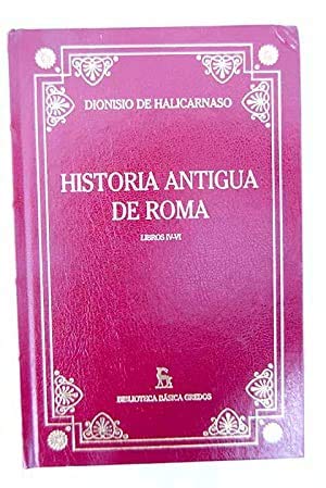 Historia antigua de Roma. Libros IV-VI