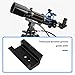 Be In Your Mind 45mm Telescope Dovetail Plate with Screw 45x31x16mm Suitable for Telescope (Black)