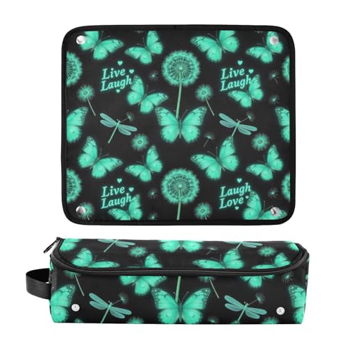 Bolsa de viaje para herramientas de cabello con tapete aislante miniatura 3