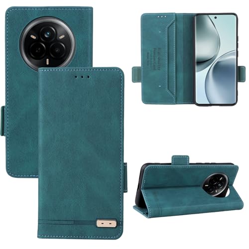Étui Realme 14 Pro 5G en cuir avec porte-cartes chic pour simplifier vos sorties