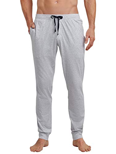Preisvergleich Produktbild Schiesser Hose lang Bündchen 163839, grau-Mel, 64