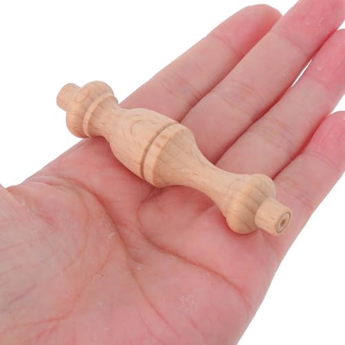 Balaustre romano de madera beige unidades de soporte resistente para armarios de vino DIY 6
