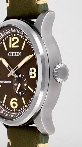 Image of Citizen Mechanical 42 mm Black Dial Men Watch- NJ0147-18X