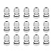 Wire & Cable Connectors White 15pcs PG7 Cable Gland Plastic Water Resistant Joint Connector for 3mm-6.5mm Dia. Cable Wire Adjustable
