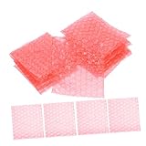 Uonlytech 100stücke Rote Antistatische Luftpolsterbeutel Dicke Stoßdämpfende Pe-schutzhüllen Leichte Verpackungsmaterialien Für Versand Umzug Und Sichere Lagerung