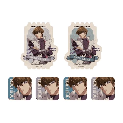 【公式】コスパ 遊☆戯☆王デュエルモンスターズ 描き下ろし 海馬瀬人 ミニステッカーセット オフモードの決闘者Ver.