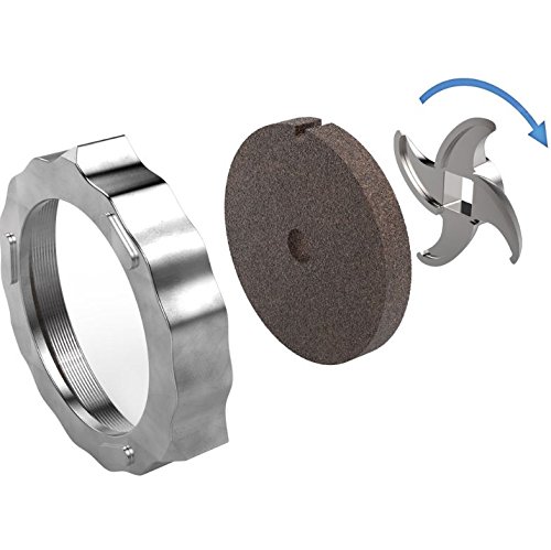 image for The Sausage Maker Meat Grinder Knife and Plate Sharpening System (Coar