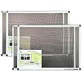 Fenestrelle Expandable Window Screen, 2 Way Adjustable, Horizontal (20"h fits 28-54"w) or Convert to Vertical (28"h fits 20-38"w)- 2 Pack
