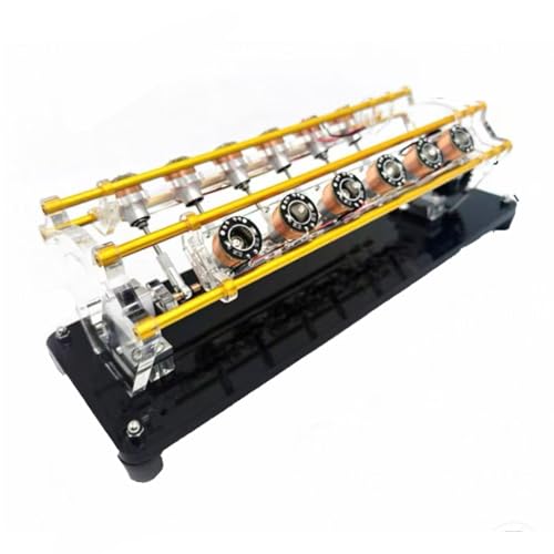 Moteur V12 transparent LootPop pour observer la physique mécanique