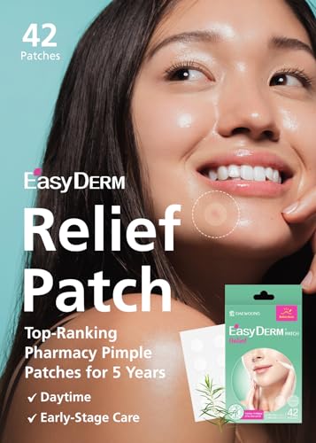 EasyDerm Beauty Patch(42 Counts) and Relief Invisible Patch(42 counts)