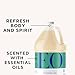 EO Shower Gel Body Wash Refill, 1 Gallon, Grapefruit and Mint, Organic Plant-Based Skin Conditioning Cleanser with Pure Essentials Oils, Pack of 1