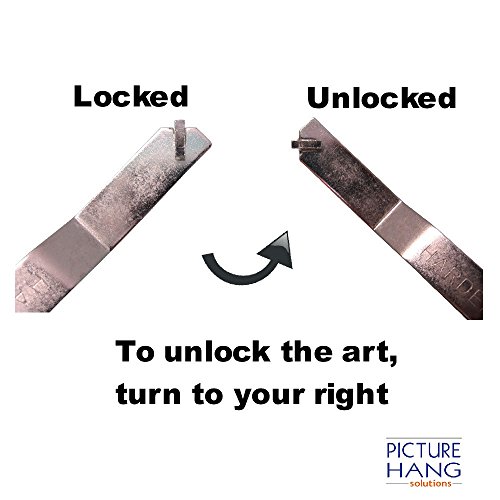 T-Screw Security Picture Hanger Wrenches - 3 Pack - T Screw Wrench for Picture Security Lock