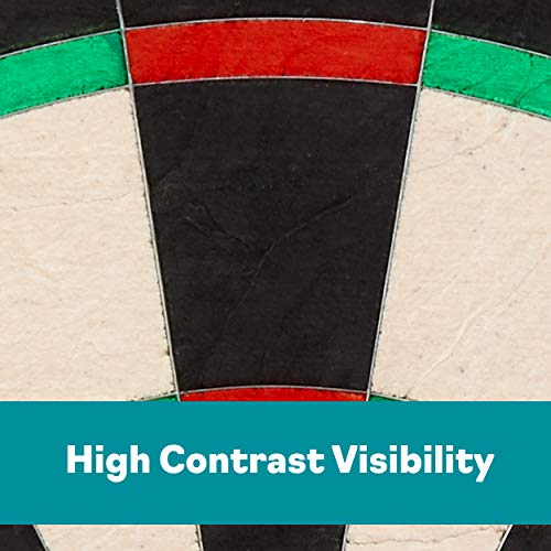 Viper Slash Official Competition Bristle Steel Tip Dartboard, Wdf Accredited With Staple-Free Ultra-Thin Metal Wiring, Self-Healing Professional-Grade African Sisal, Magnetic Dart Holders #TOP6