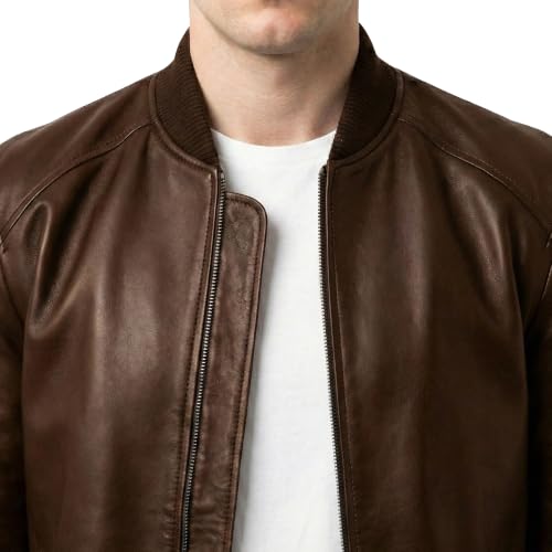 Cuir Varsity Lambskin Bomber