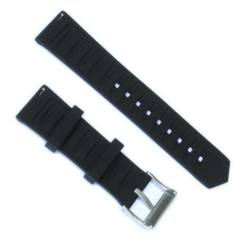 Image of WAMD Quick Release Silicone Rubber Watch Straps - Mercury - 18mm, 20mm, and 22mm Watch Straps for Watches.