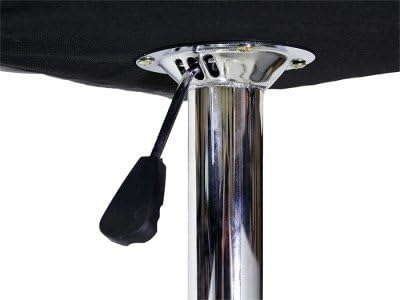 TMS® 2 Synthetic Leather Modern Design Adjustable Swivel Barstools Hydraulic Bar Stool (Merlot)