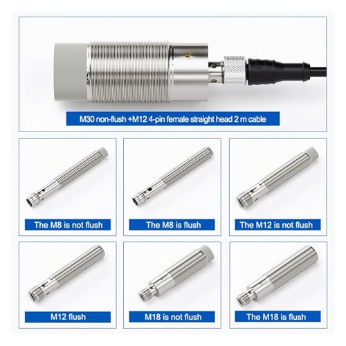 Capteurs de proximité capacitifs M30 robustesse industrielle 10mm - 5