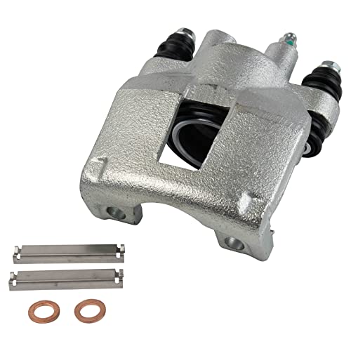 Image of TRQ Rear Right Brake Caliper Passenger Side | For 1995-2001 Ford Explorer 2001-2002 Explorer Sport Trac 2002 Ranger 1997-2001 Mercury Mountaineer