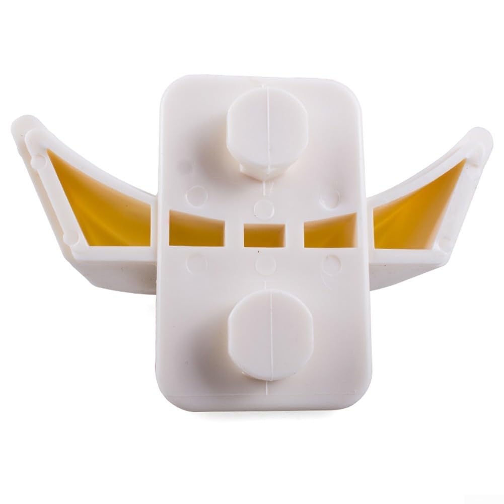 Soporte de plástico para salto de caballo para obstáculos de entrenamiento ecuestre, soporte ligero para bastón, compatible con soportes de salto estándar, 8,5 x 13 cm (1 unidad)