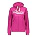 Produktbild CMP Sweatjacke Jacke Woman Jacket FIX Hood dunkelblau & pink Schriftzug Logopatch (C006 GERANEO-Madonna DI CAMPIGLIO, 38)