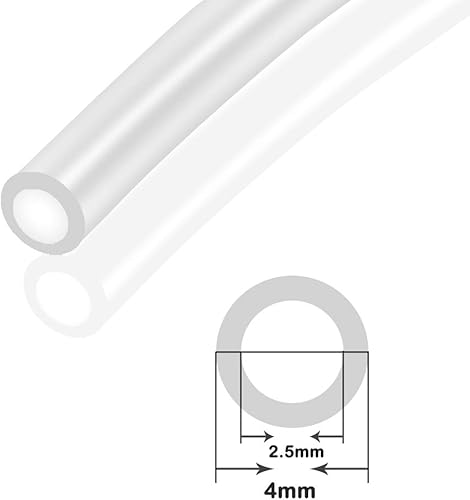 Miniatura 3 de Joywayus Tubo neumático de 0.157 in x 0.098 in para compresor de aire, tubo de poliuretano, tubo de manguera de poliuretano, transferencia de gas