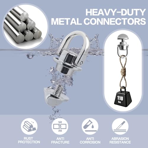 SUITMAT Shoulder Strap for Bogg Bag with Rustproof Metal Connectors, Widened Crossbody Strap for Bogg Bag, Wrap for Rubber Beach Tote, Made of Anti-Slip Nylon, Turquoise (Tote Not Included)2