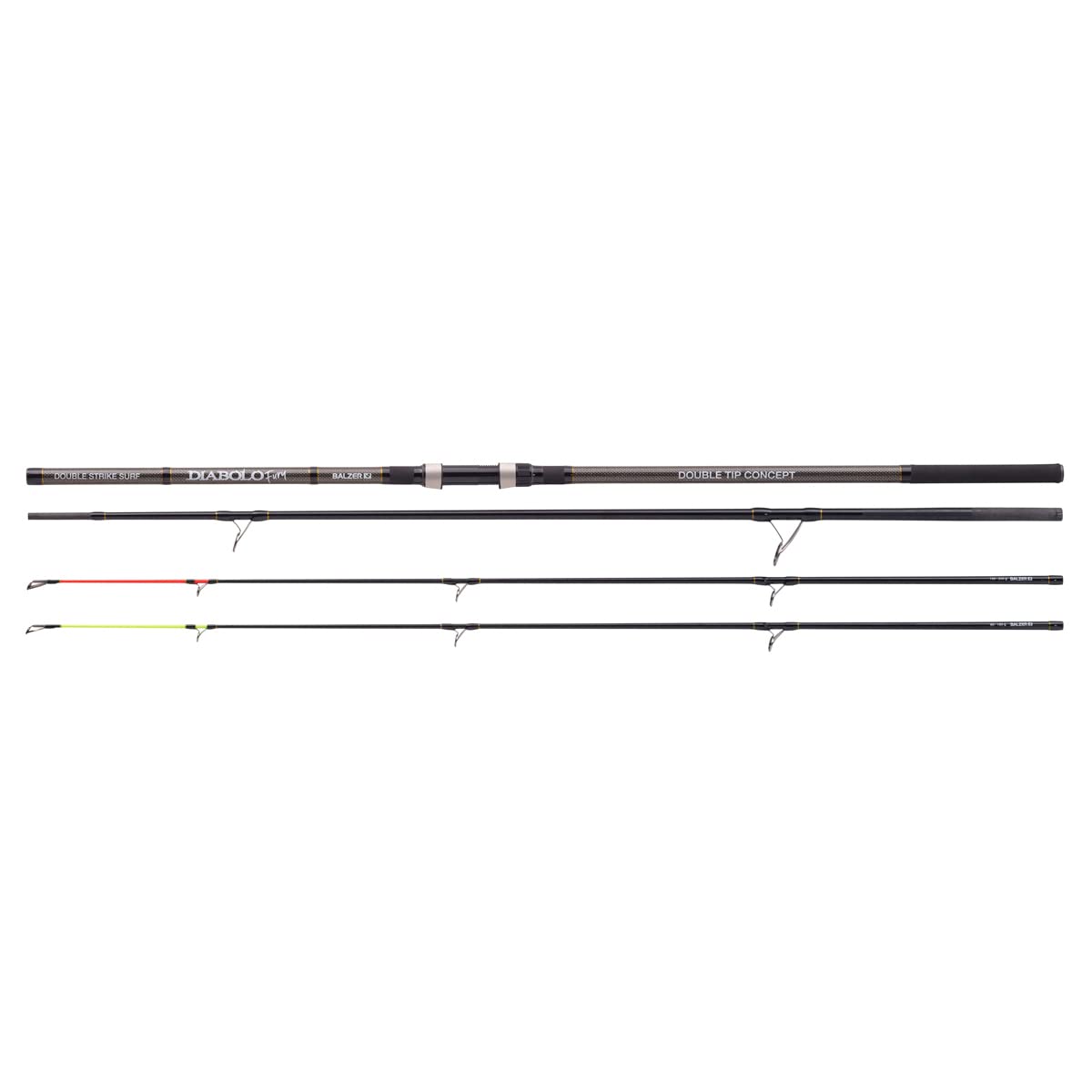 Balzer Brandungsrute Diabolo Fury Double Strike Surf, 4,20m, 80-150g und 150-250g