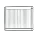 Rost Grillrost Ablage Backofenrost Ofenrost Backrost Gitter Gitterrost Grillgitter Ablagegitter Bratrost Ablagerost 435x375mm Original Bosch Siemens 00284913 für hb hbn he hen hev hk hl hsn