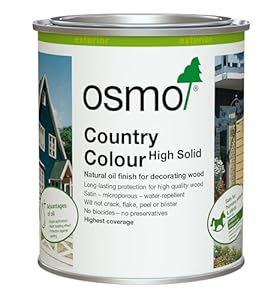 Osmo Landhausfarbe Holzfarbe Taubenblau 0,75 L