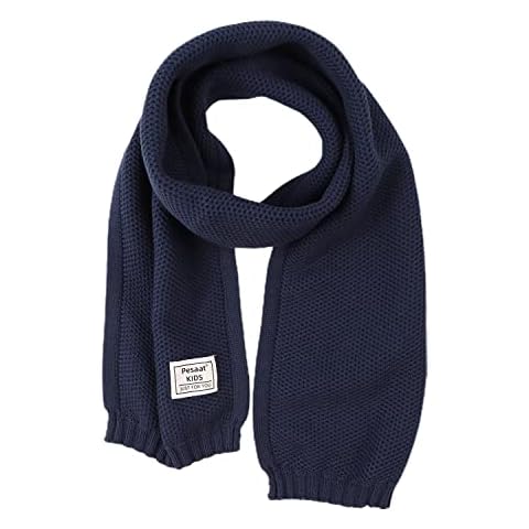 Pesaat Kids Winter Warm Knit Scarf Cover