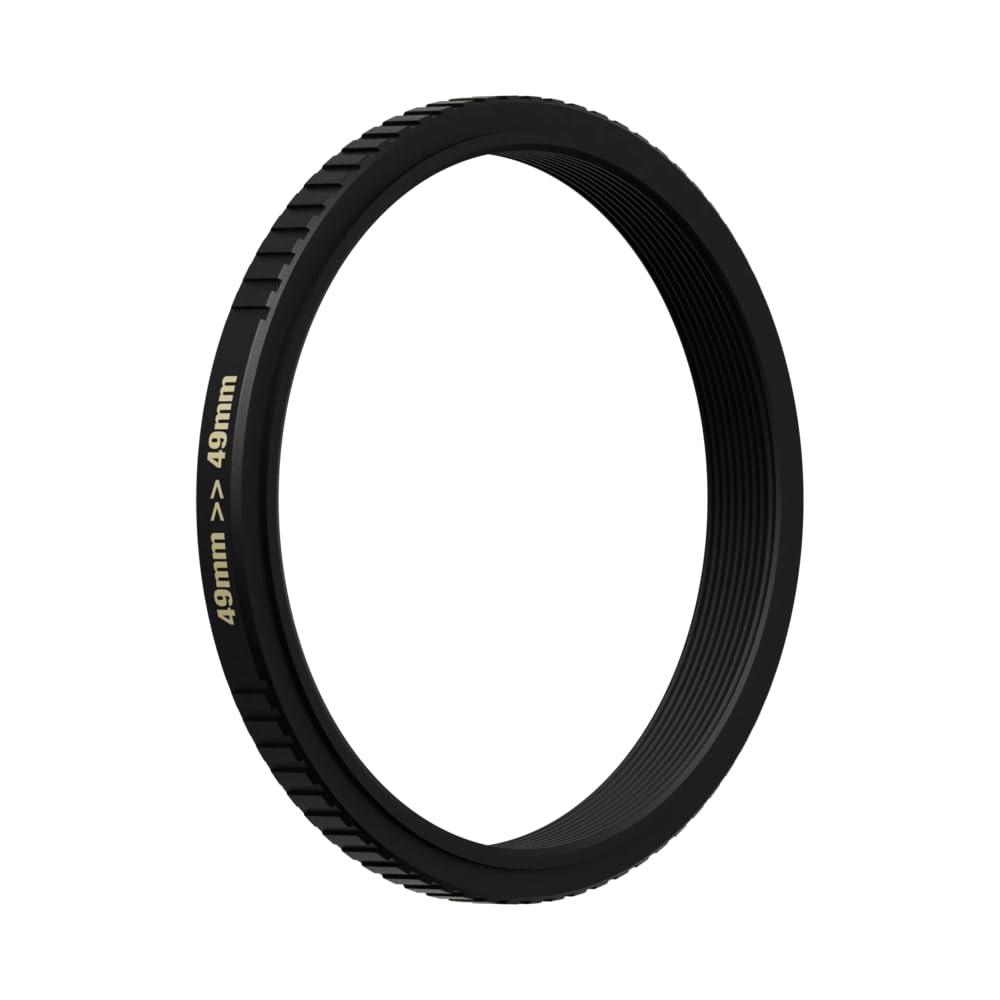 PolarPro - Fuji X100 Series Filter Adapter - Black - Compatible with X100VI, X100V, X70, 49mm - Image 2