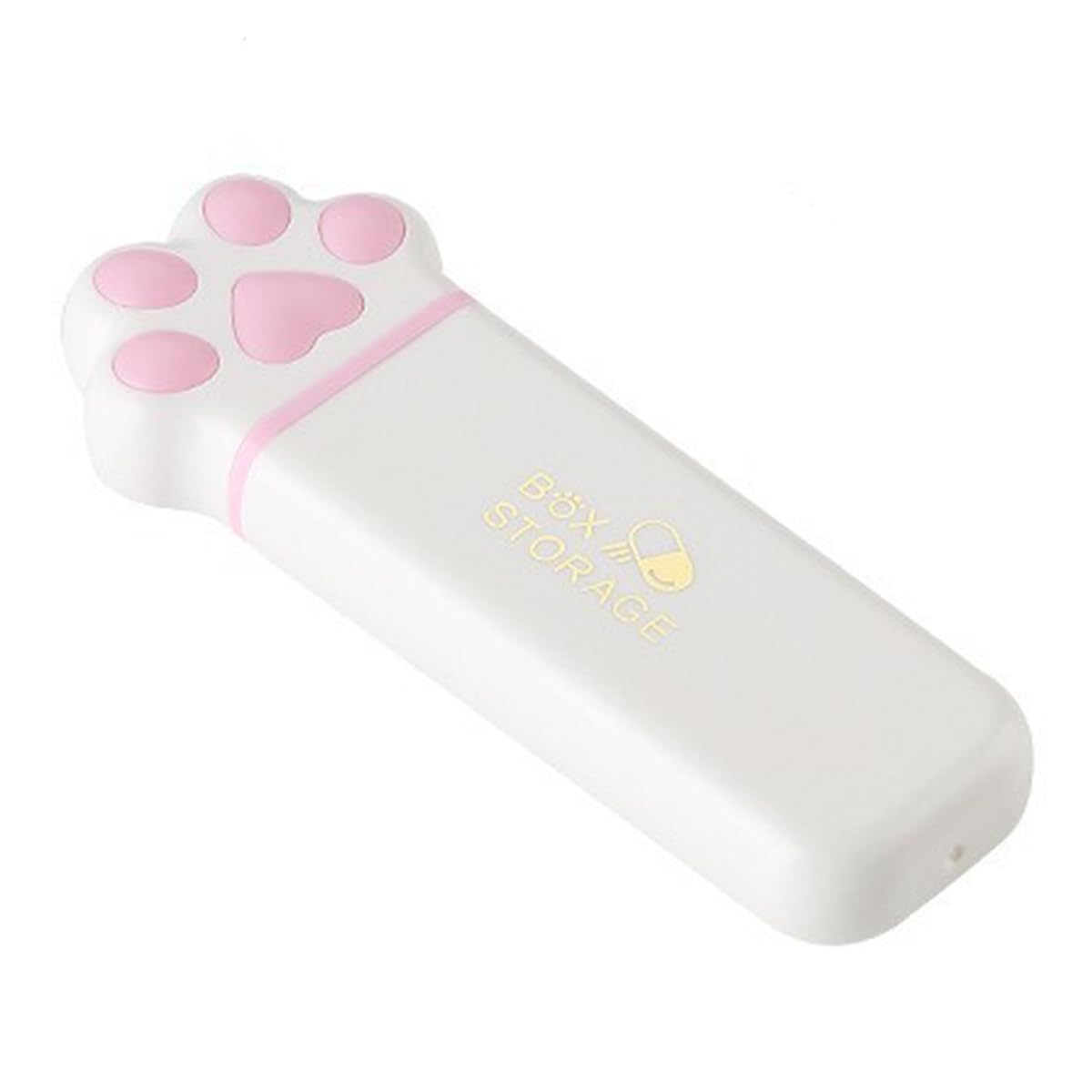 Amazon.co.jp: ピルケース 猫 肉球型 携帯用 薬ケース ピルケース