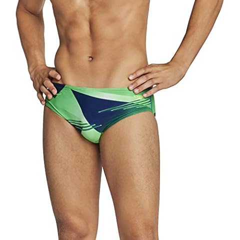 Speedo Men's Swimsuit Brief ProLT Printed Team Colors Cover