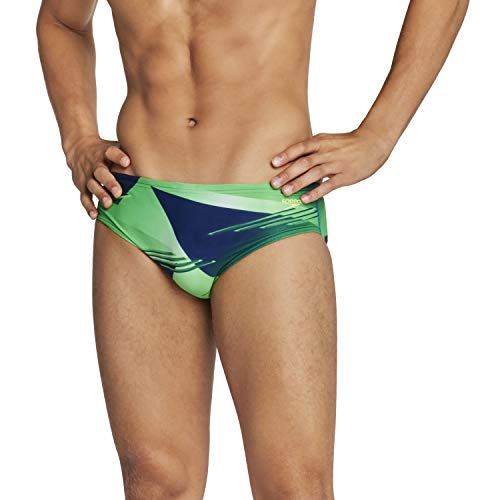 Speedo Maillot de Bain Matrix Homme aux Finitions Premium et Coupe Moderne