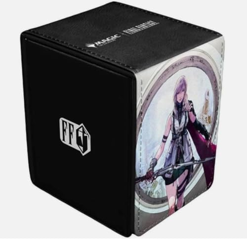 Ultra Pro Final Fantasy - Caja abatible con alcoba W para Magic: The Gathering Deck Boxes - Rayo