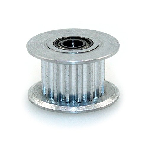 Biqu Gt2 16Teeth 3Mm Bore Aluminum Timing Belt Idler Pulley For 3D Printer 6Mm Width Timing Belt (Pack Of 5Pcs) #TOP1