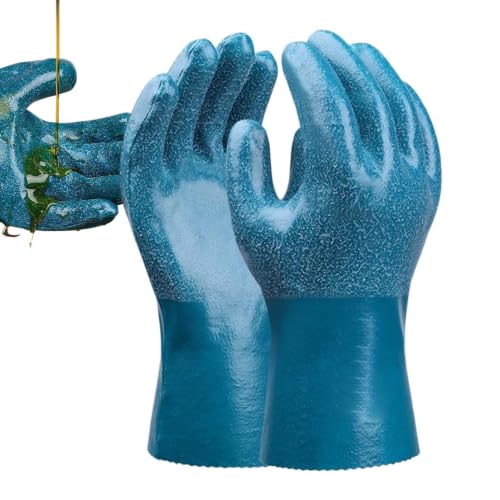 Guantes de nitrilo de trabajo para proteger tus manos en reparaciones del garaje