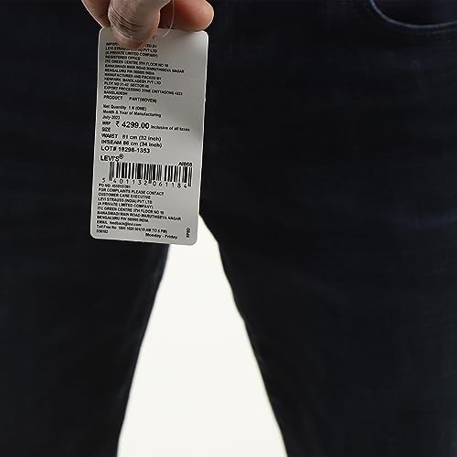 Image of Levi's Men's 511 Slim Fit Mid Rise Stretchable Jeans