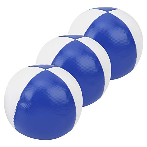 Cocoarm Pelotas de Malabarismo de Cuero PU, Pelotas de Práctica Suaves para Principiantes y Profesionales, Entretenimiento en Interiores y Exteriores con 2,5 Pulgadas de Diámetro (#2)