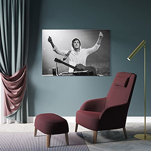MMMU Paul McCartney Poster décoratif sur toile Motif concert à Tokyo 50 x 75 cm - Les Beatles, Paul McCartney, John Lennon, RIngo Starr, George Harrison MMMU Paul McCartney Poster décoratif sur toile Motif concert à Tokyo 50 x 75 cm – Image 5