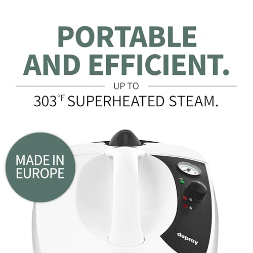 Dupray One Steam Cleaner: Portable, chemical-free all-purpose steamer for floors, tiles, and more. Made in Europe, ideal - Additional View