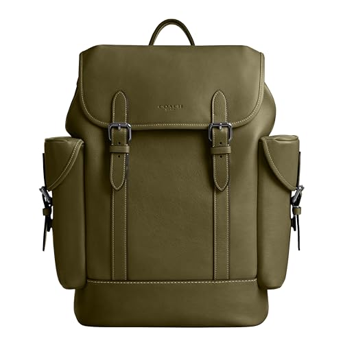 Coach Hitch Backpack in Natural Full-Grain Leather